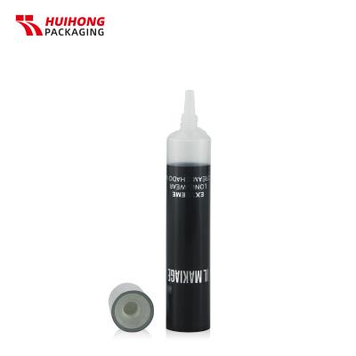 10ML أنبوب فوهة كريم العين السوداء مع غطاء طبقات مزدوجة الطبقات