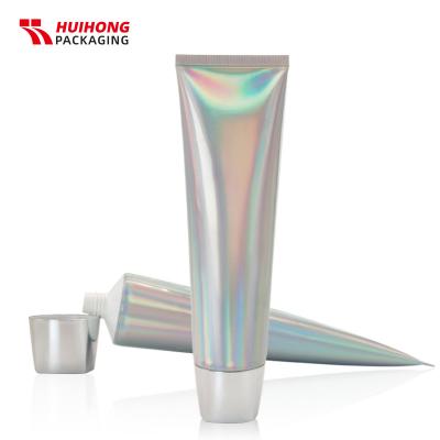 150ML لينة الوجه غسل المجسم أنبوب الألومنيوم التعبئة والتغليف لمستحضرات التجميل